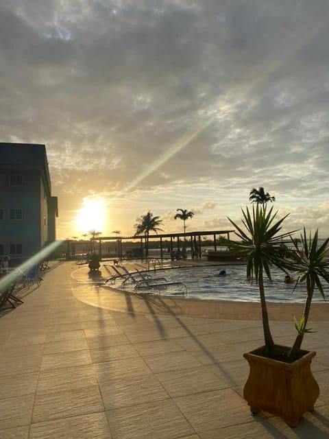 Swimming pool, Swimming pool, Sunset