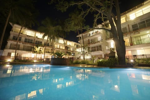 Night, Swimming pool, Swimming pool