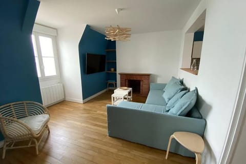 Face mer - 95m2 - 3ch vue mer - 8 personnes Apartment in Saint-Valery-en-Caux