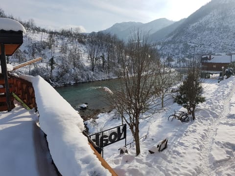 Natural landscape, Winter, Hiking, Mountain view