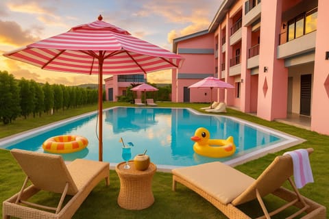 Property building, Swimming pool