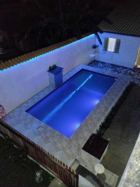 Night, Pool view, Swimming pool