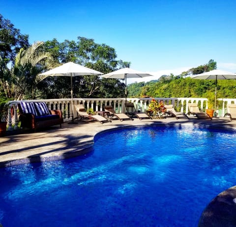 Garden view, Swimming pool, sunbed