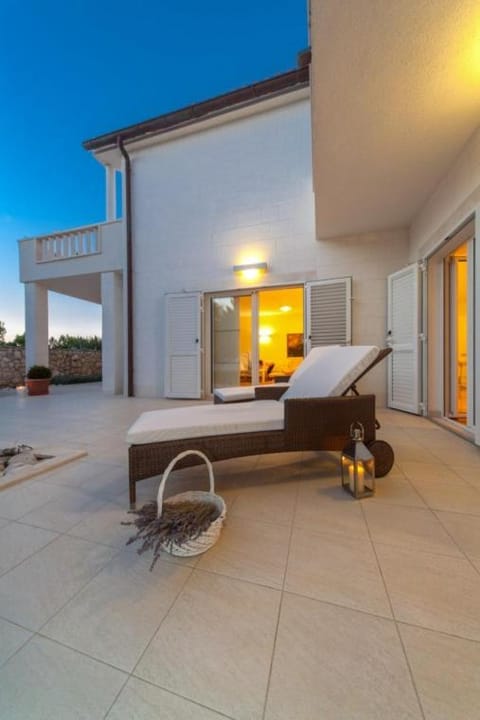 Property building, Patio, Night, Garden, View (from property/room), Balcony/Terrace, Balcony/Terrace, Swimming pool