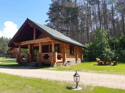 Pušų Šlamesy House in Vilnius County, Lithuania