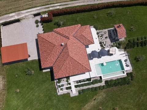 Property building, Day, Bird's eye view, Pool view, Swimming pool