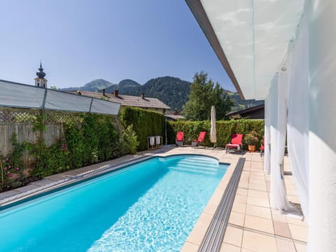 Mountain view, Pool view, Swimming pool, sunbed