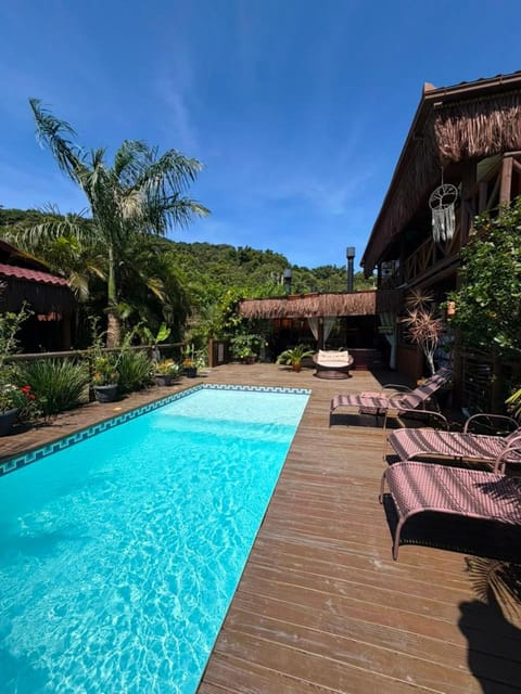 Day, Natural landscape, Garden, Garden view, Mountain view, Pool view, Swimming pool, sunbed