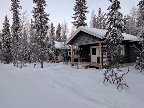 Property building, Natural landscape, Winter, On site
