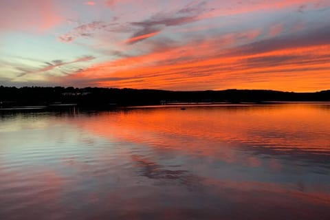River view, Sunset