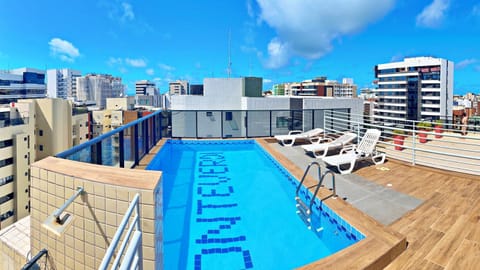 City view, Pool view, Swimming pool, sunbed