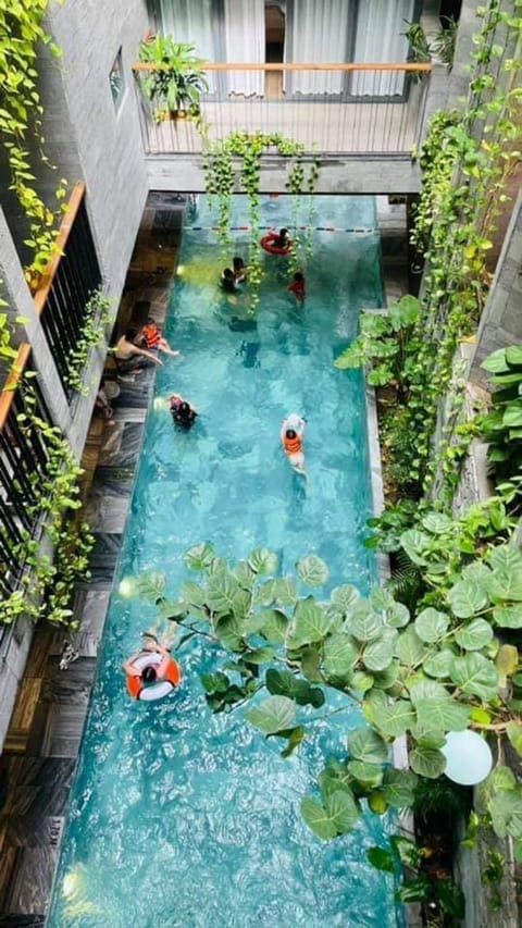People, Pool view, Swimming pool