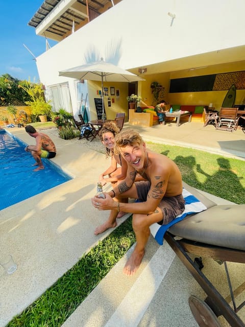 Day, People, People, Living room, Pool view, Swimming pool, group of guests