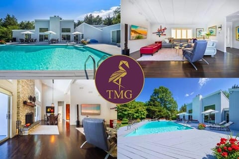 Patio, Natural landscape, Evening entertainment, Pool view, Swimming pool