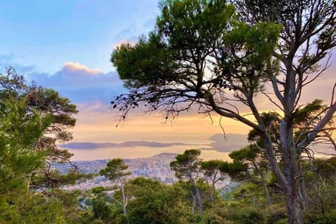 Natural landscape, Hiking, Sunset