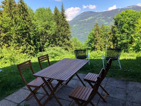 Patio, Natural landscape, Garden, Mountain view