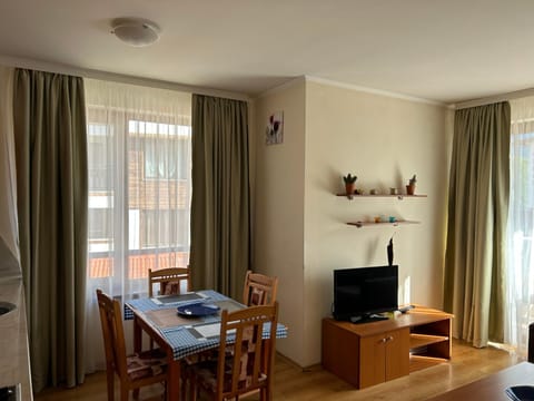 Living room, kitchen