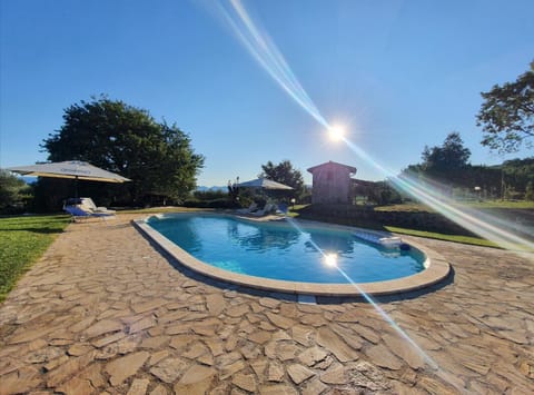 Natural landscape, Garden view, Pool view, Swimming pool, sunbed