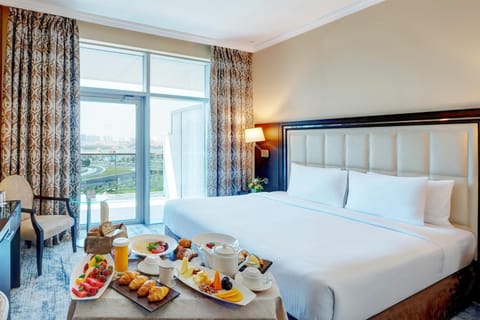 Bed, View (from property/room), Food, room service