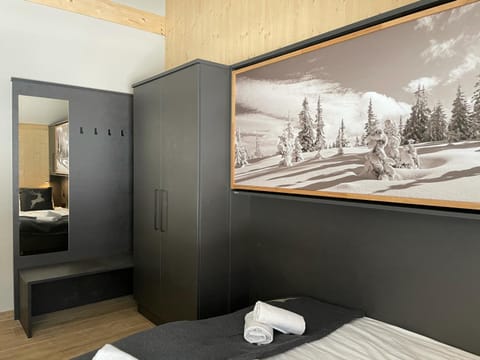Bedroom, bunk bed