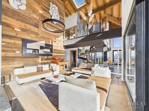 Luxueux chalet avec piscine, sauna et parking à La Rosière pour 10 personnes - FR-1-398-633 Chalet in Montvalezan