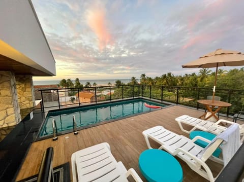 Day, Natural landscape, View (from property/room), Pool view, Swimming pool, sunbed, Internal: Not applicable to any particular room