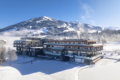 Property building, Day, Natural landscape, Winter, Mountain view