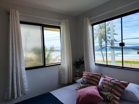 Bed, Natural landscape, Photo of the whole room, Bedroom, Sea view
