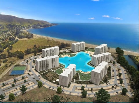 Property building, Bird's eye view, Pool view