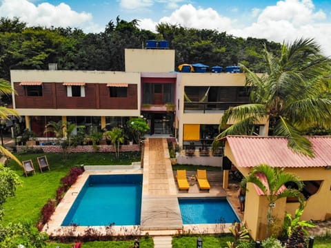 Property building, Pool view, Swimming pool