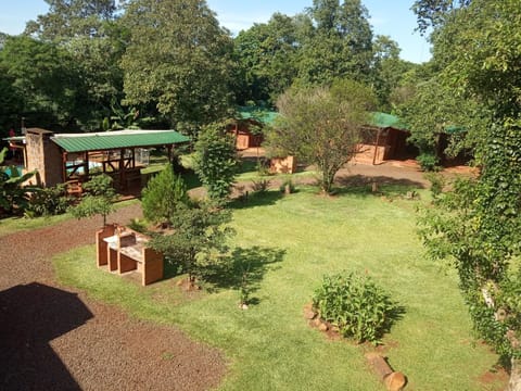 Property building, Garden view