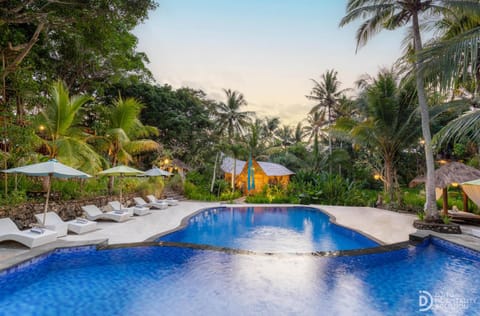 Garden, Spa and wellness centre/facilities, Swimming pool, sunbed