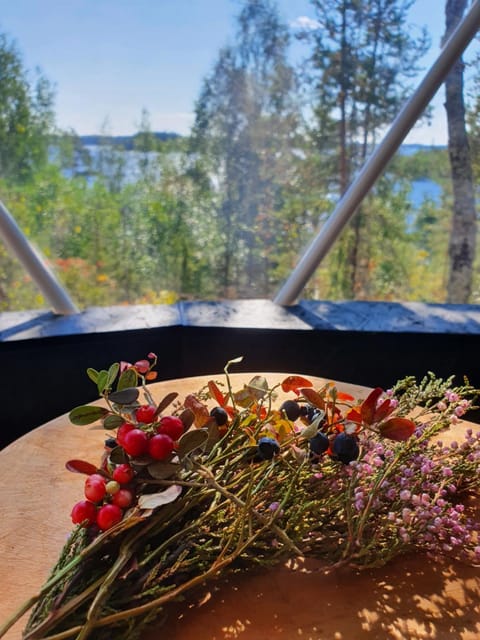 Hidden Island Laukanharju Glamping Luxury tent in Finland