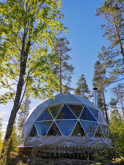 Hidden Island Laukanharju Glamping Luxury tent in Finland