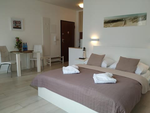 Bed, TV and multimedia, Living room, Seating area, Bedroom