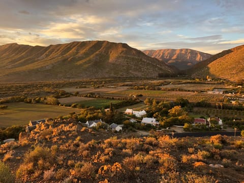 Off site, Natural landscape, Bird's eye view, Winter, Sunrise