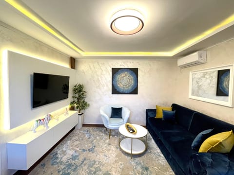 Communal lounge/ TV room, TV and multimedia, Living room, Seating area, Evening entertainment, air conditioner