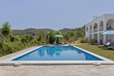 Property building, Living room, Swimming pool