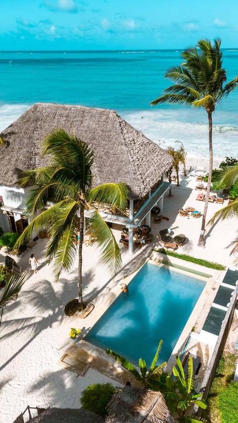 Property building, Day, Beach, Pool view, Sea view, Swimming pool, sunbed