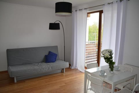 Apartament Black & White Wczasowa Apartment in Pomeranian Voivodeship