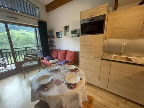 Appartement 2 pièces à Praz-sur-Arly - 5 personnes, proche des pistes, animaux acceptés, parking - FR-1-603-13 Apartment in Megève