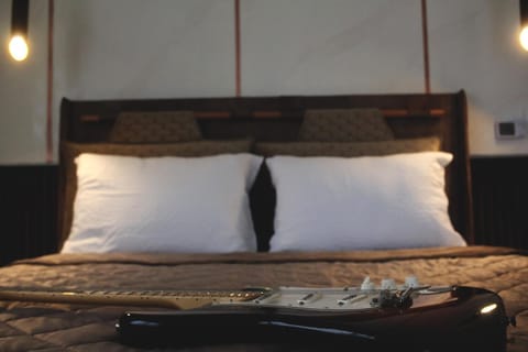 Bed, Decorative detail, Bedroom