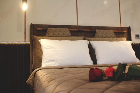 Bed, Night, Decorative detail, Bedroom