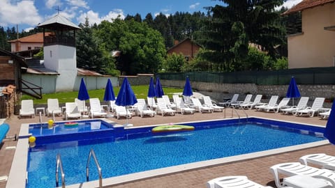 Patio, Day, Beach, Pool view, Swimming pool, sunbed