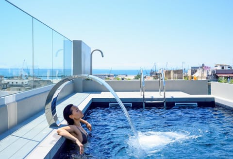 View (from property/room), Pool view, Sea view, Swimming pool