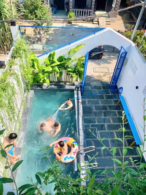 Patio, Spring, Day, Natural landscape, Garden, Garden view, Pool view, Swimming pool