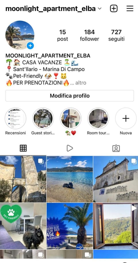 Moonlight Apartament Apartment in Campo nell'Elba