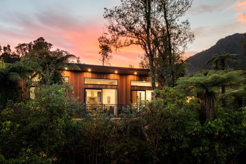 Property building, Sunset