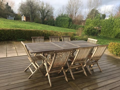 Balcony/Terrace, Dining area, Garden view