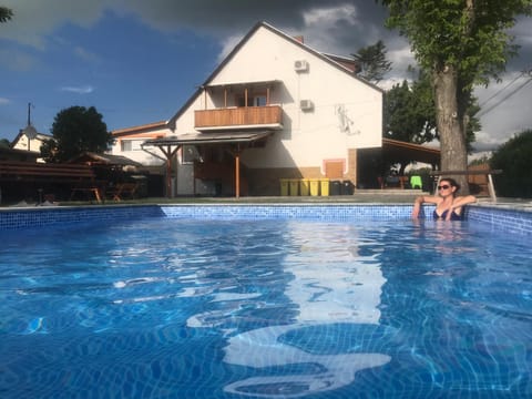 Facade/entrance, Swimming pool